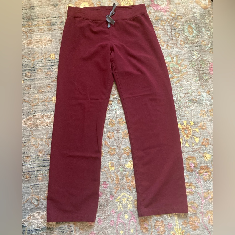 Figs Maroon Livingston pants Medium